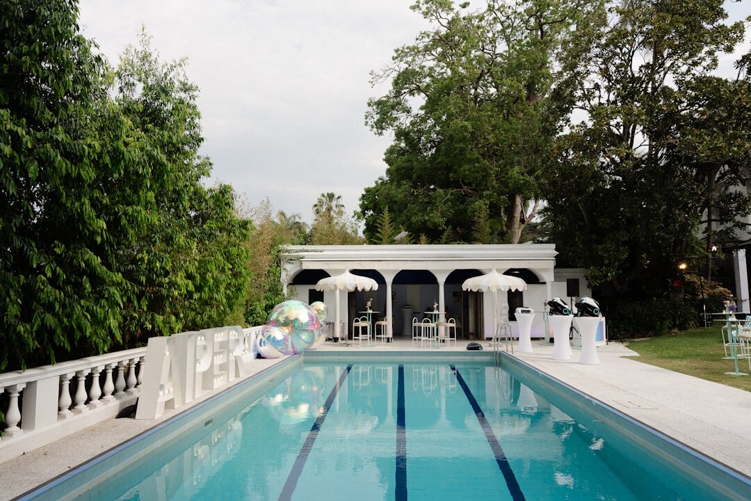 luxury swimming pool